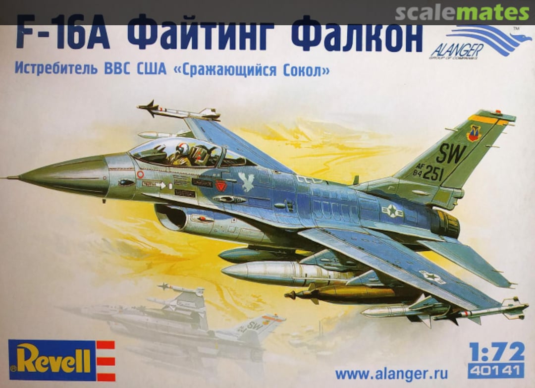 Boxart F-16A Fighting Falcon 40141 Alanger