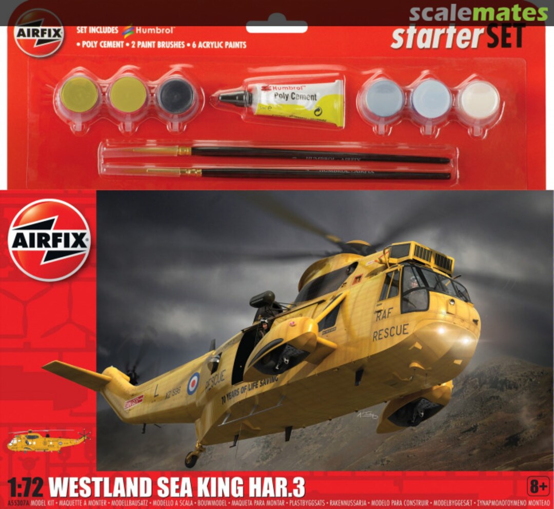 Boxart Westland Sea King HAR.3 A55307A Airfix