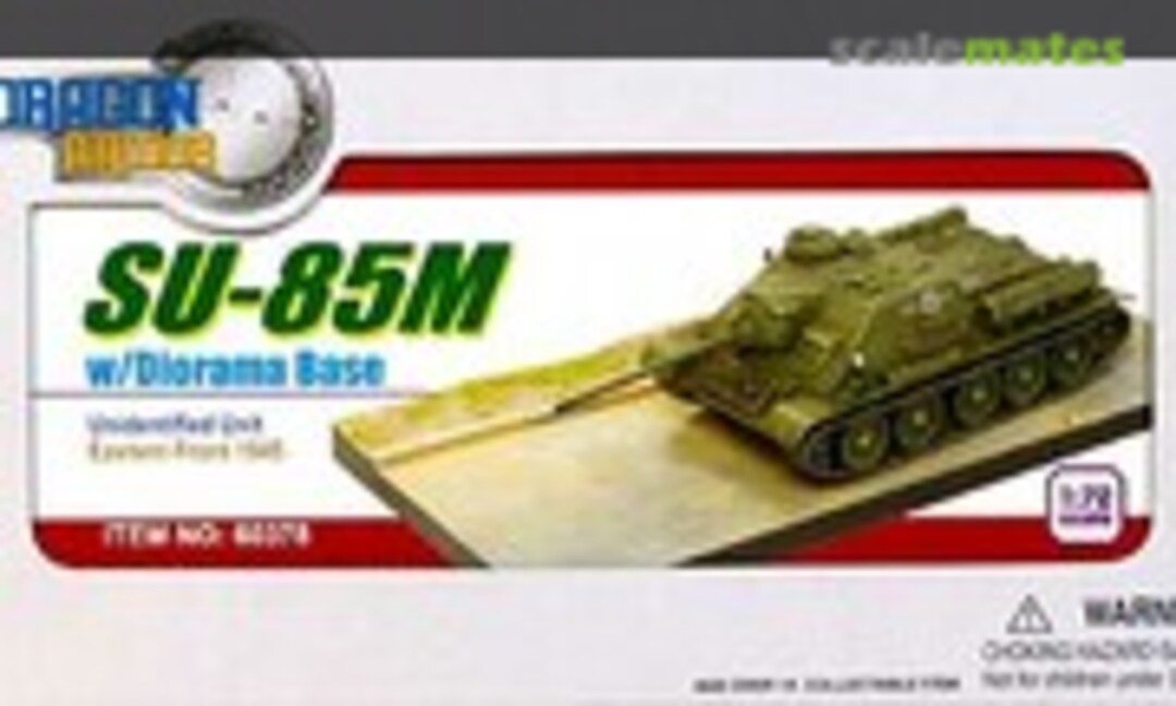 1:72 SU-85M w/Diorama Base (Dragon Armor 60378)