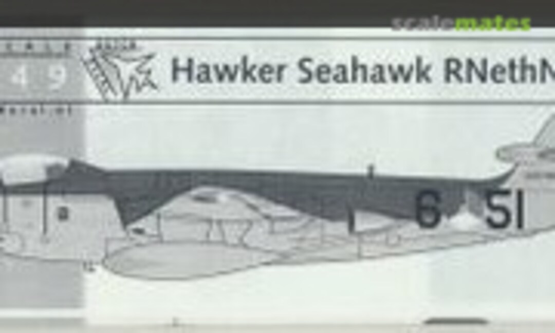 1:72 Hawker Seahawk RNethNavy (Dutch Decal 72049)