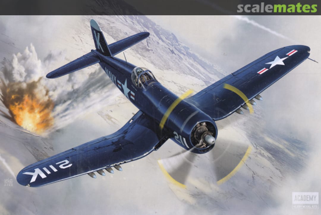 Boxart Vought F4U-4 Corsair - Battle of Jangjin Reservoir 12353 Academy