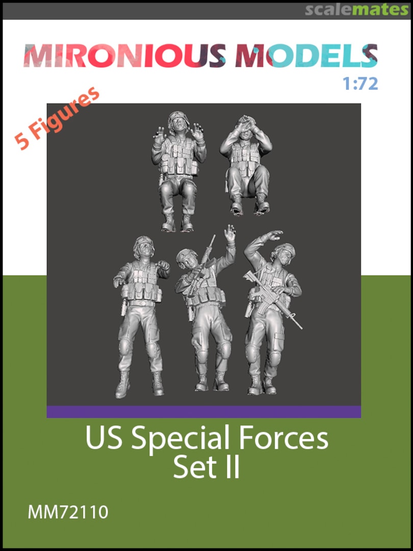 Boxart US Special Forces Set II MM72110 Mironious Models