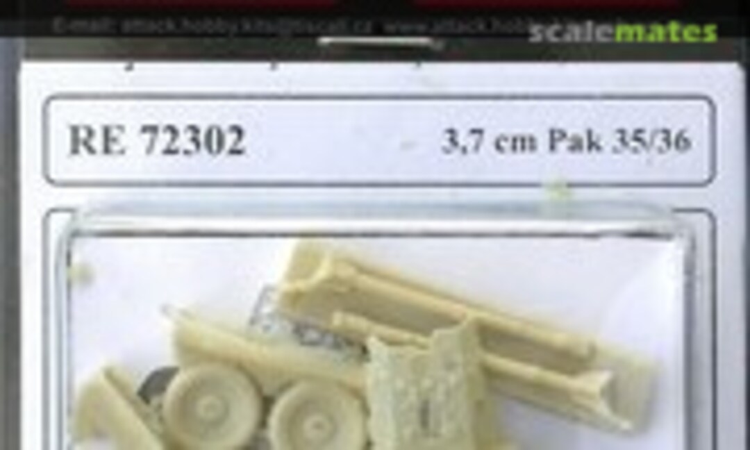 1:72 3,7cm Pak 35/36 (Attack Hobby Kits RE72302)