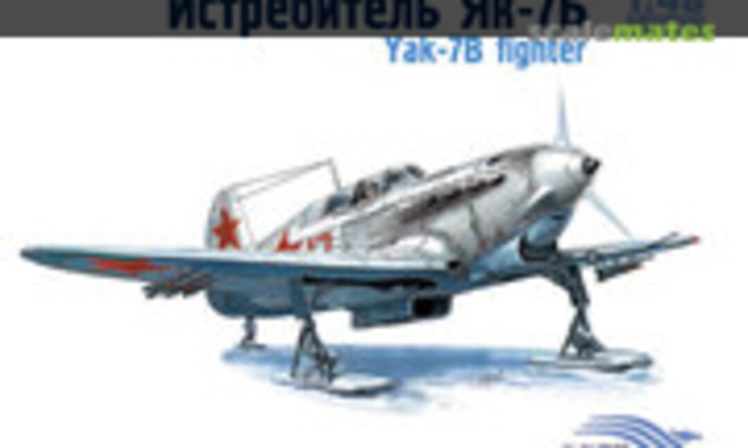 1:48 Yak-7B Fighter (Alanger 48007)