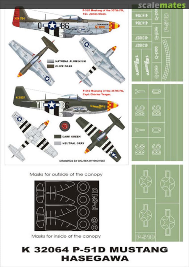 Boxart P-51D Mustang K32064 Montex