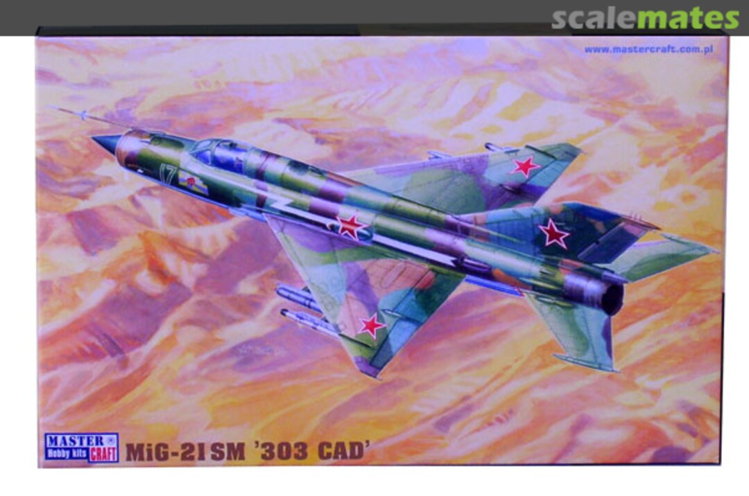 Boxart Mikoyan Mig-21SM '303 CAD' 30155 MasterCraft