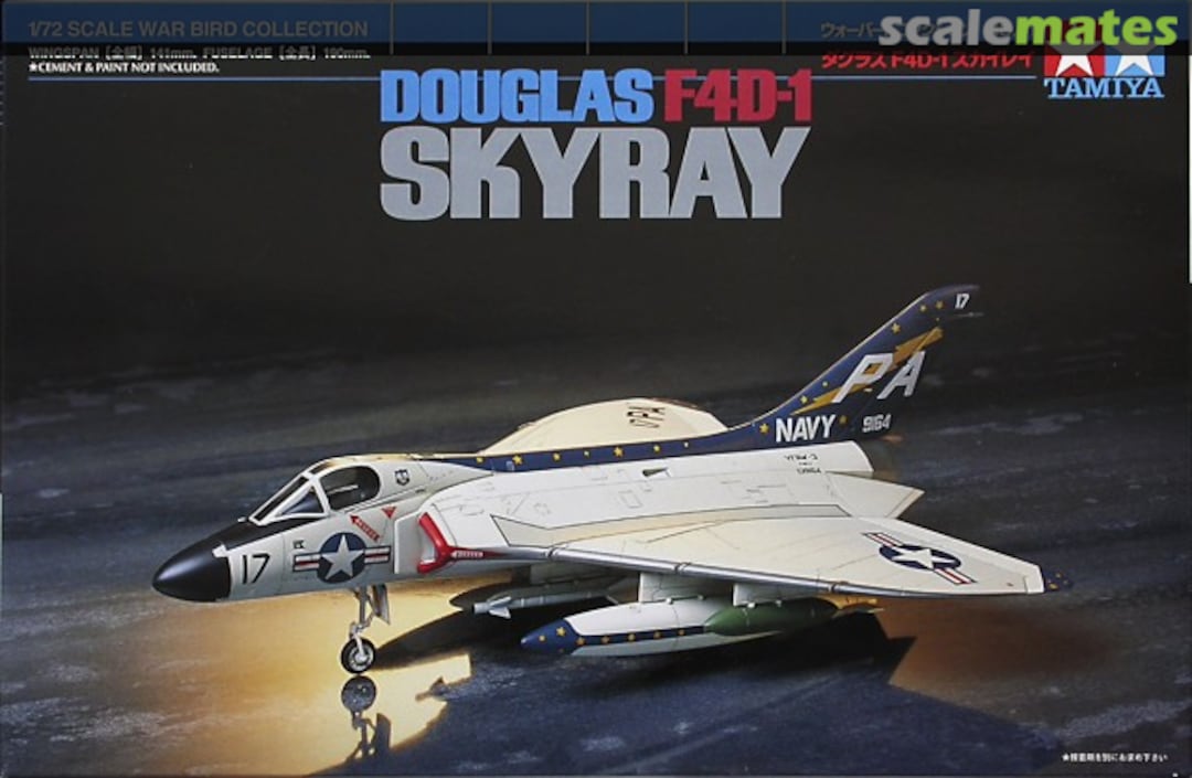 Boxart Douglas F4D-1 Skyray 60741 Tamiya