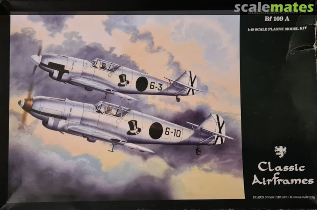 Boxart Messerschmitt Bf 109A 4123 Classic Airframes