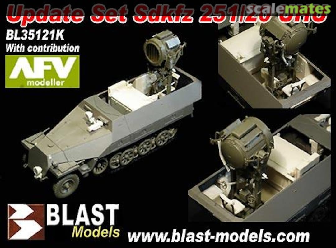 Boxart Update set Sd.Kfz. 251/20 UHU BL35121K Blast Models