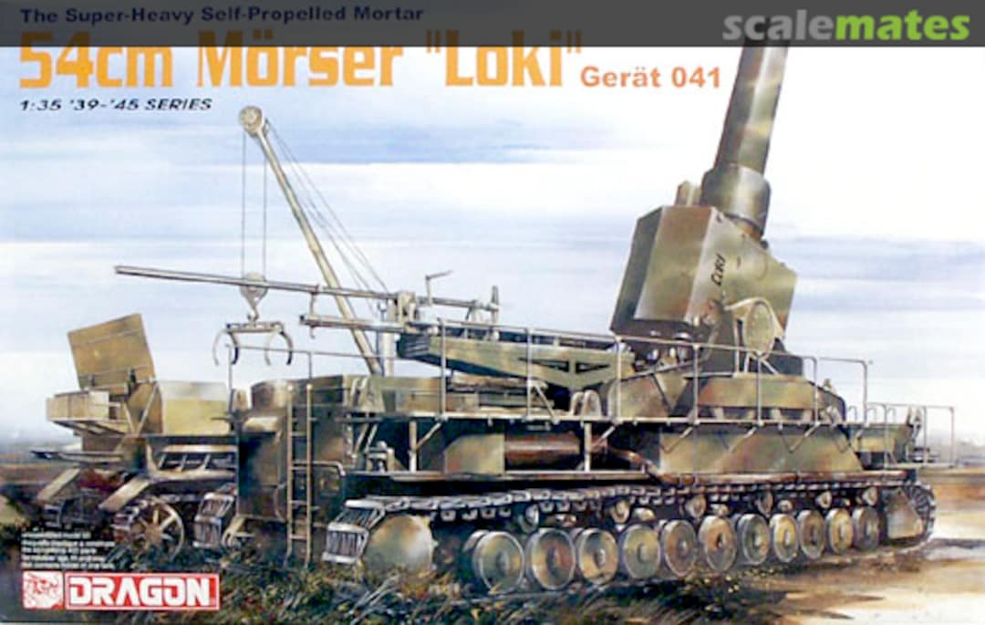 Boxart 54cm Mörser "Loki" Gerät 041 6181 Dragon