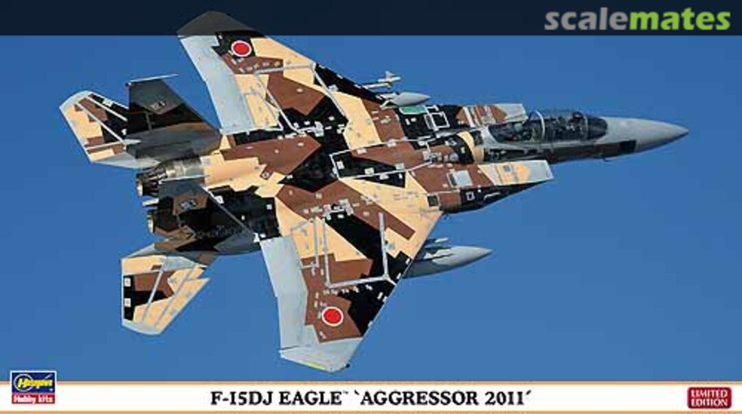 Boxart F-15DJ Eagle `Aggressor 2011´ 01951 Hasegawa