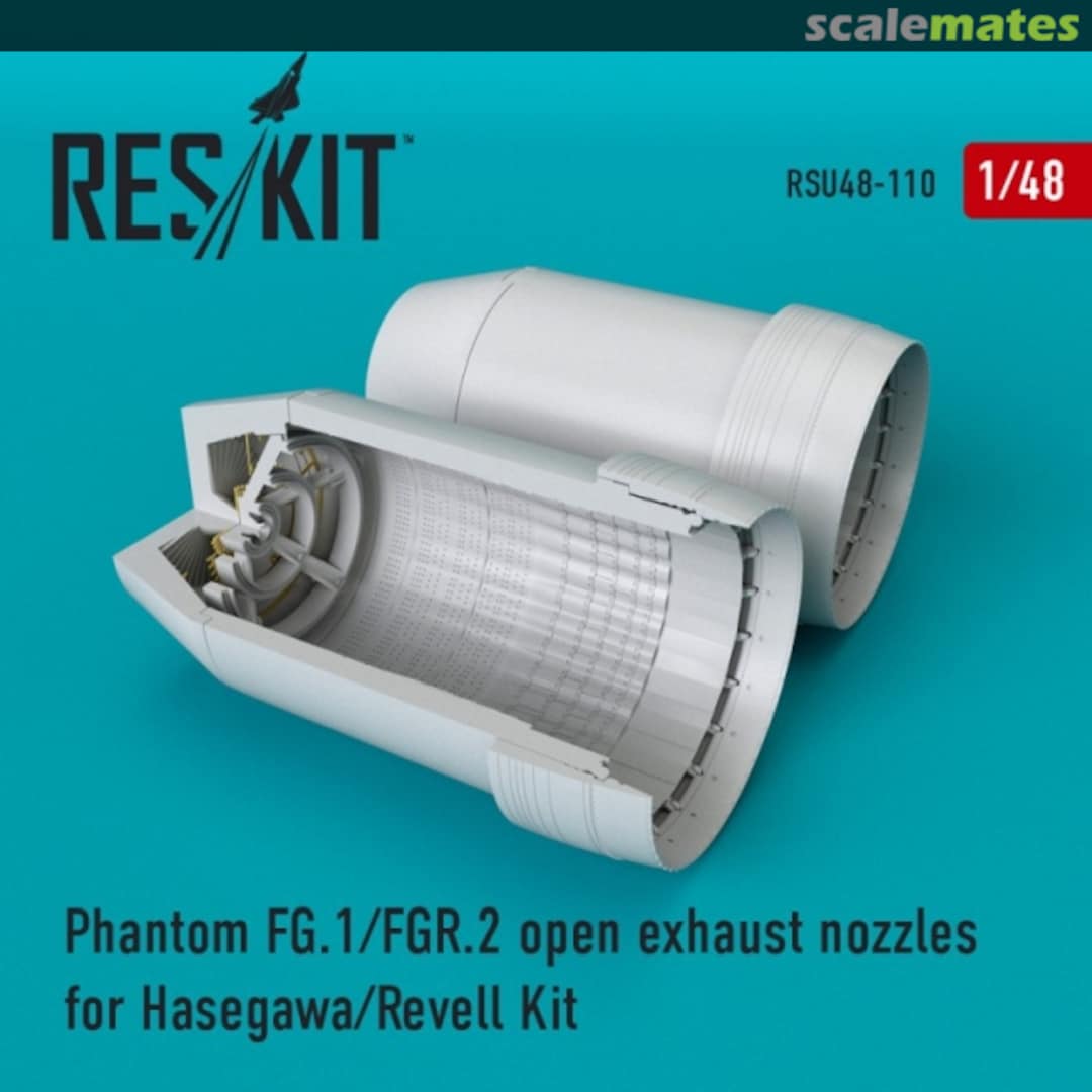 Boxart Phantom FG.1/FGR.2 open exhaust nozzles RSU48-0110 ResKit