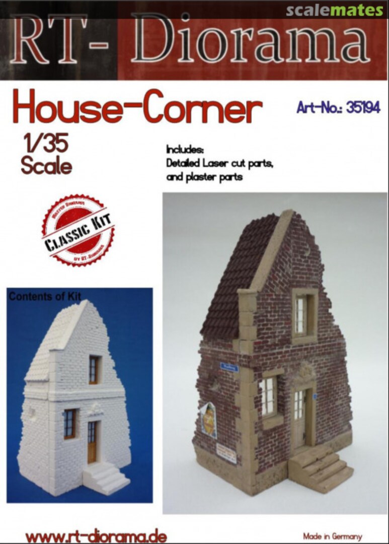 Boxart House Corner 35194K RT-Diorama