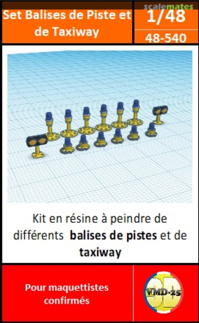 Boxart Set de Balises de piste et Taxiway 48-540 VMD25_3D