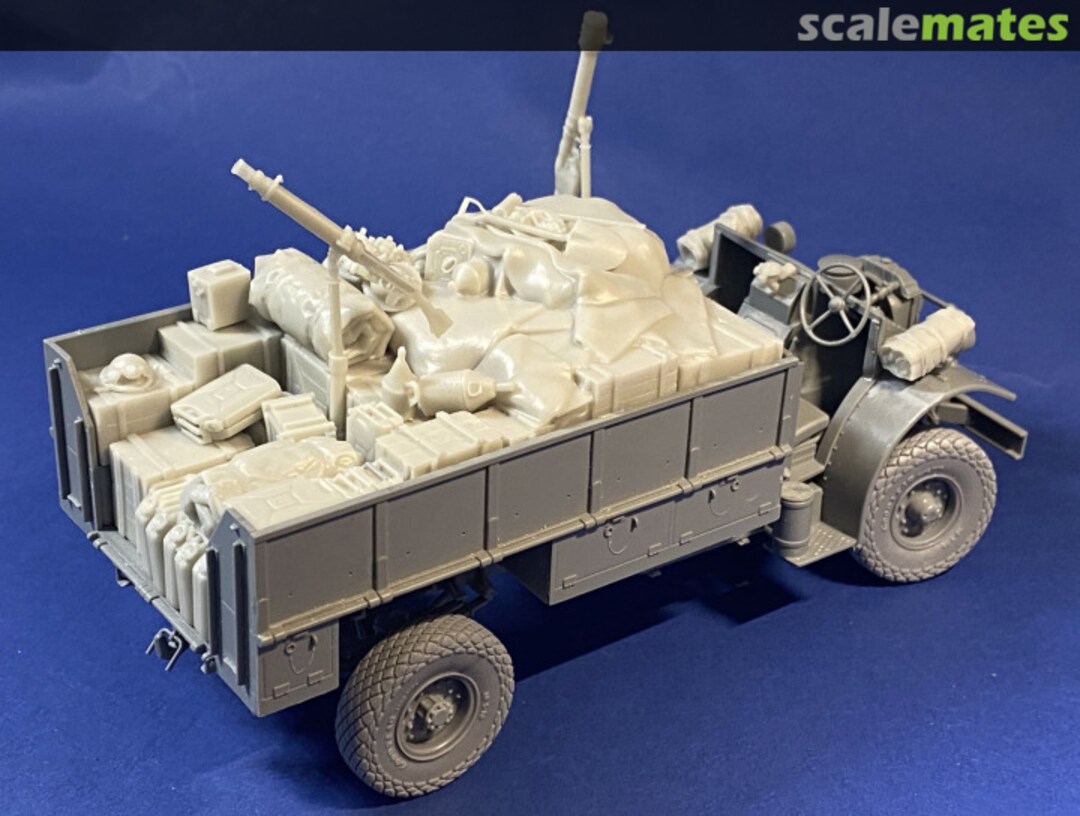 Boxart Stowage No.2 For F-30 LRDG "Heavy Weapon" 352478 Resicast