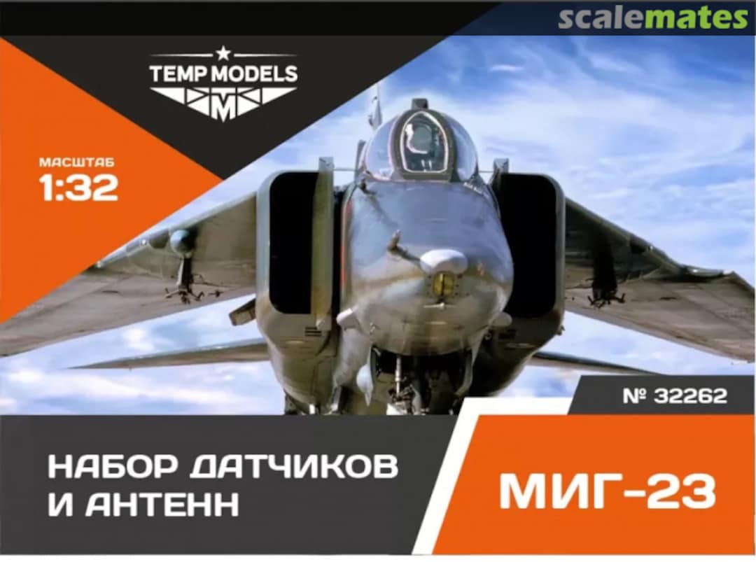 Boxart Highly Detailed Sensing Units MIG-23 32262 Tempmodels