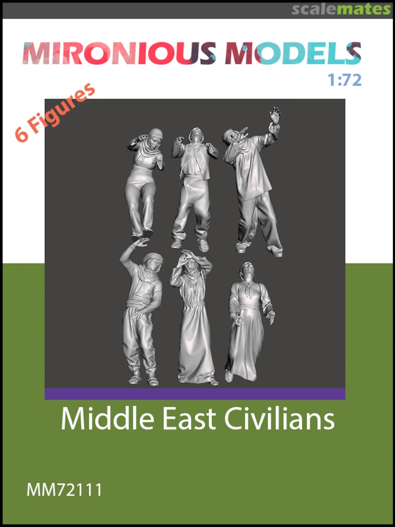 Boxart Middle East Civilians MM72111 Mironious Models