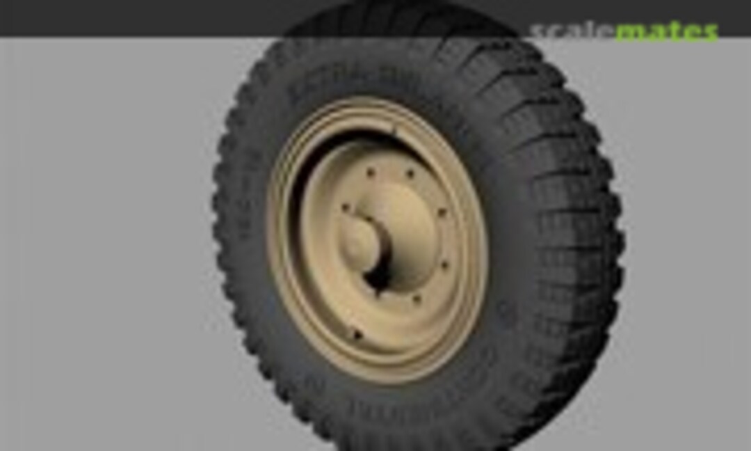 1:35 Sd.Kfz 11 &amp;251 (Gelande Pattern A) Drive Wheels (Panzer Art RE35-141)