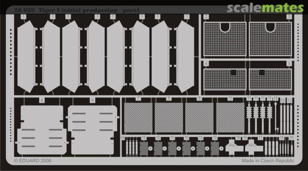 Boxart Tiger I Initial Production 28039 Eduard