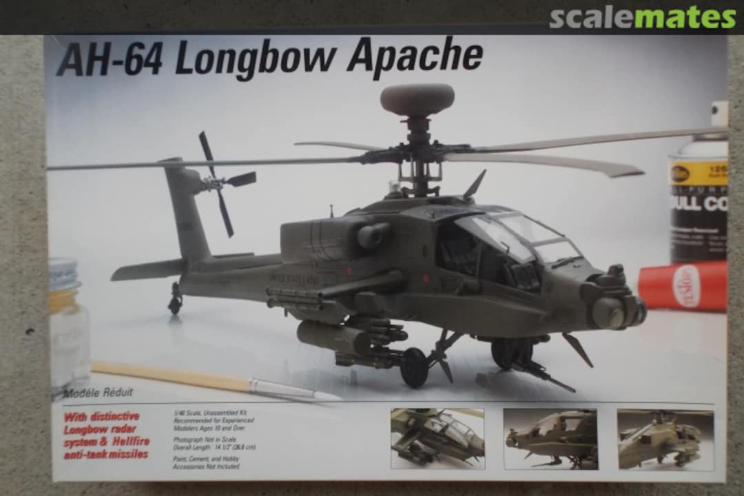 Boxart AH-64 Longbow Apache 515 Testors