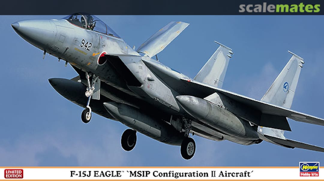 Boxart F-15J Eagle `MSIP Configuration II Aircraft´ 02100 Hasegawa