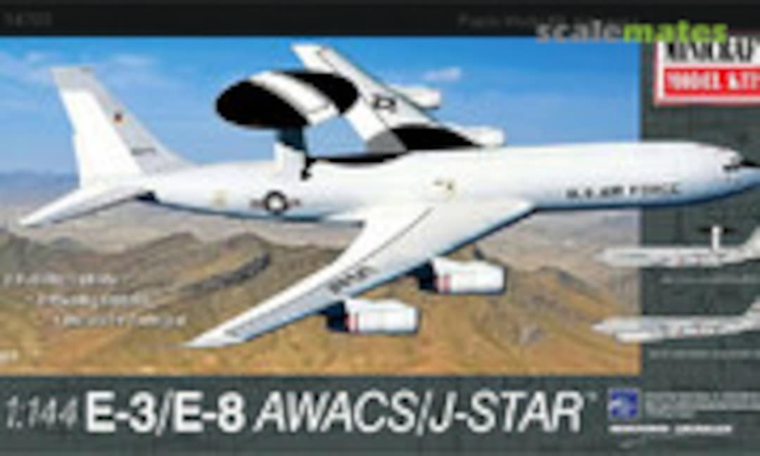 1:144 E-3/E-8 AWACS/J-Star (Minicraft Model Kits 14703)