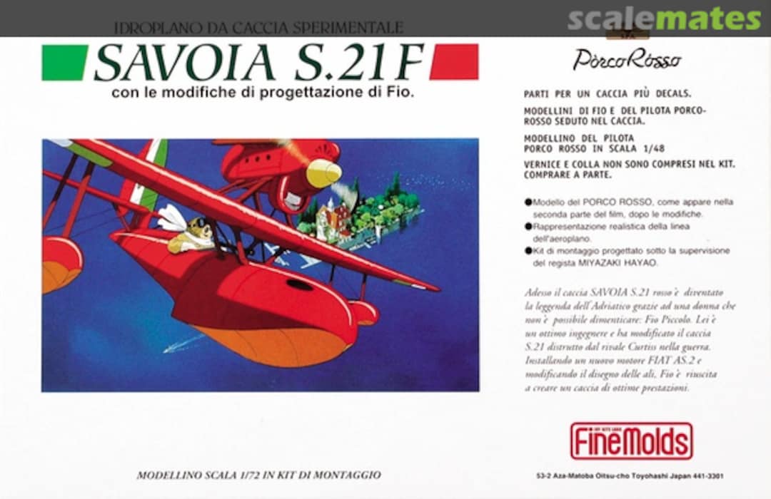 Boxart Savoia S.21F FJ3 Fine Molds