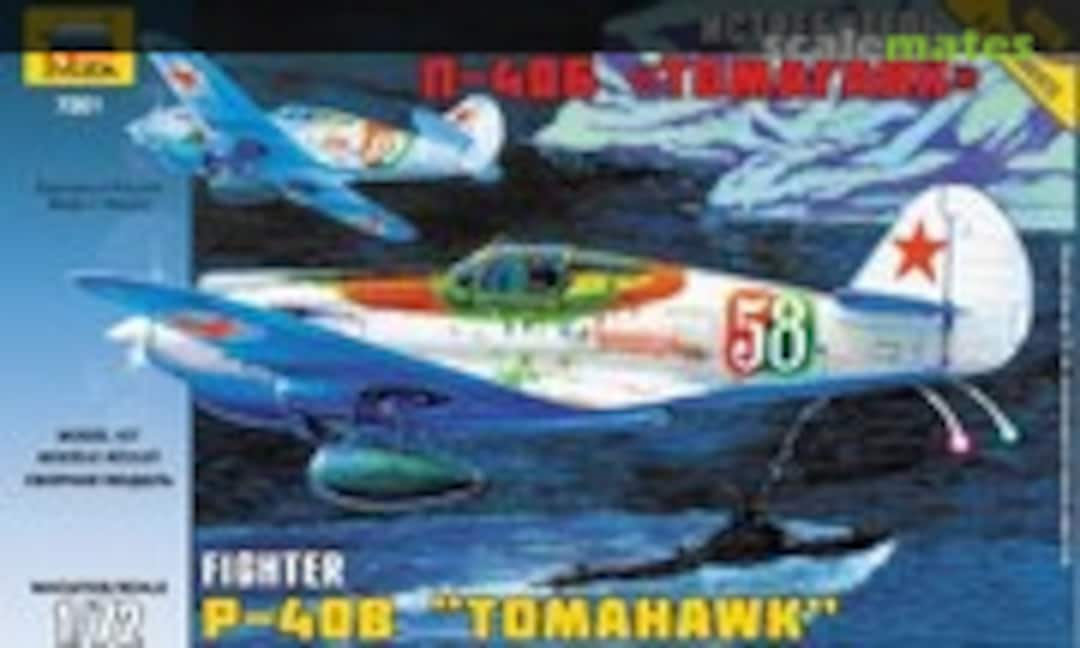 1:72 P-40B Tomahawk (Zvezda 7201)