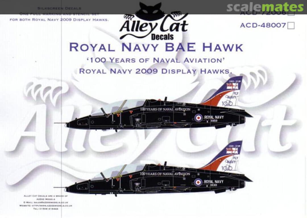 Boxart Royal Navy BAe Hawk ACD-72006 Alley Cat