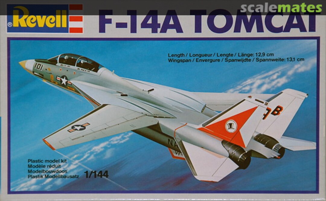 Boxart F-14A Tomcat 4004 Revell