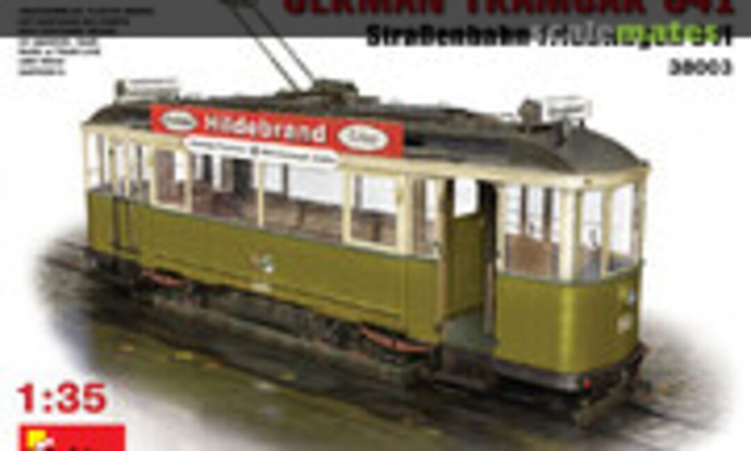 1:35 Tramcar 641 (MiniArt 38003)