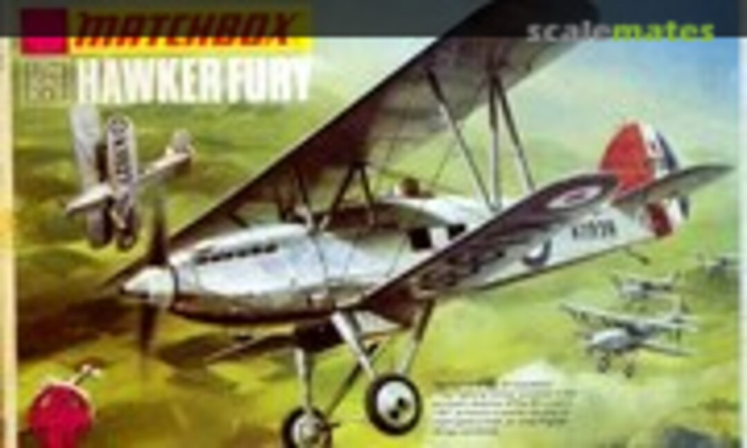 1:72 Hawker Fury (Matchbox PK-1)