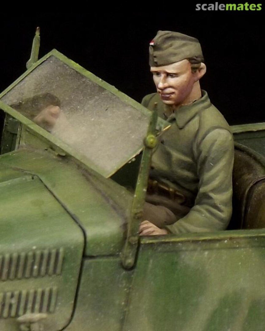 Boxart Hungarian driver for 508 CM Coloniale WW II TB-35111 The Bodi