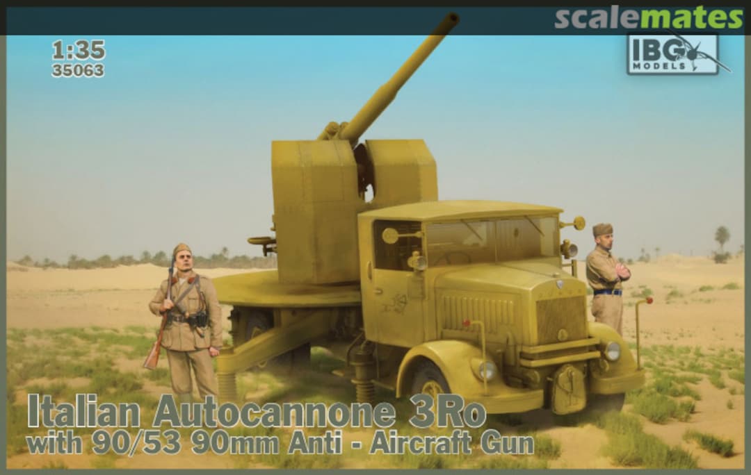 Boxart Autocannone 3RO 35063 IBG Models