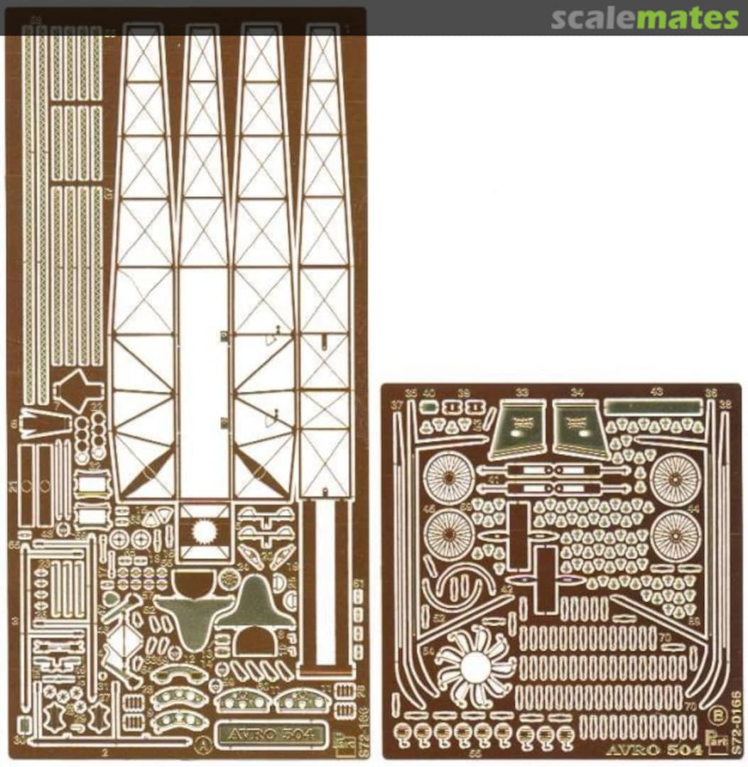 Boxart Avro 504K / U-1 S72-166 Part