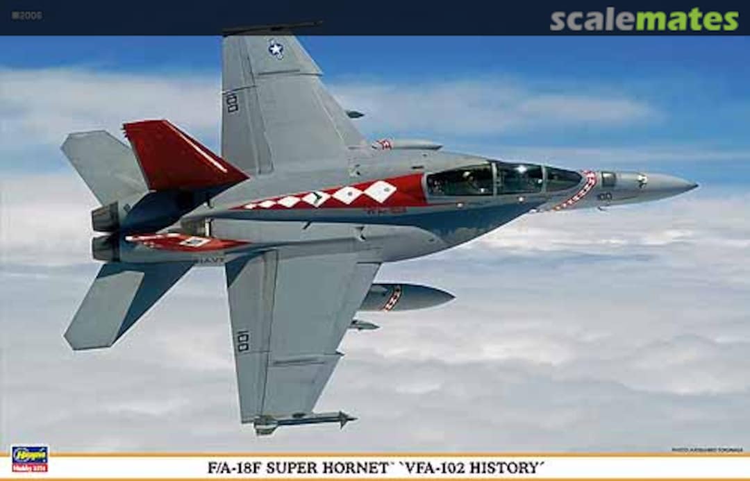 Boxart F/A-18F Super Hornet `VFA-102 History´ 00960 Hasegawa