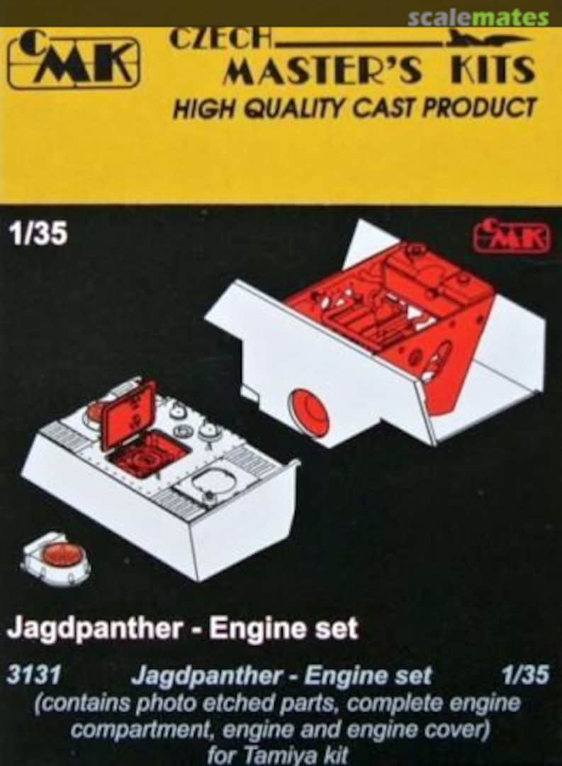 Boxart Jagdpanther Engine set 3131 CMK