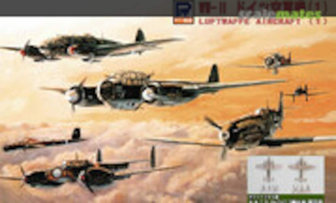 1:700 Luftwaffe Aircraft 1 w/Metal Do 217 (Pit-Road S17SP)