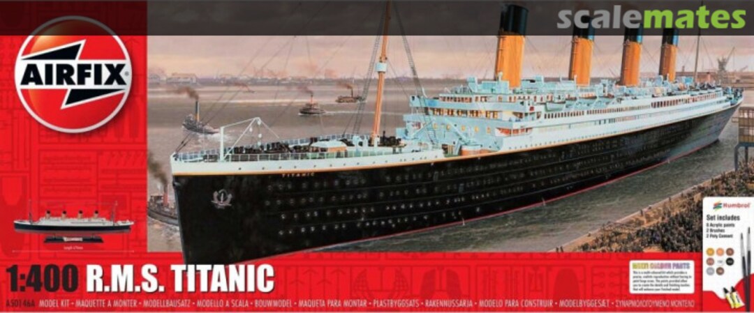 Boxart R.M.S. Titanic A50146A Airfix