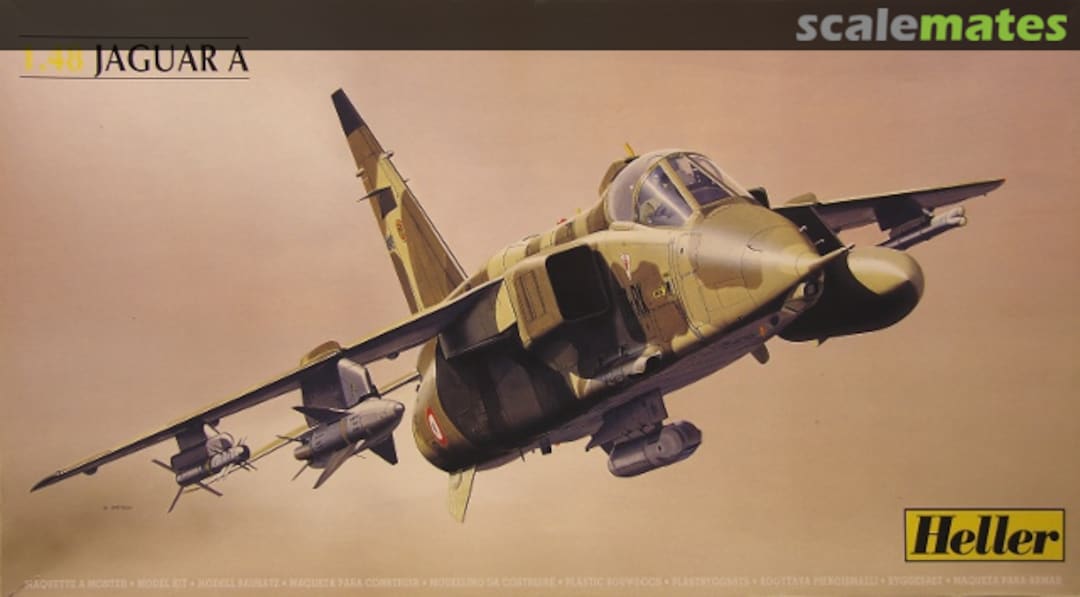 Boxart SEPECAT Jaguar A 80428 Heller