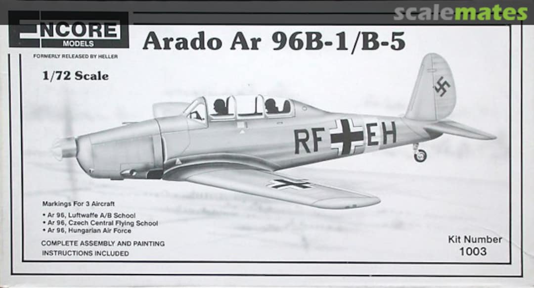 Boxart Arado Ar 96B-1/B-5 1003 Encore Models