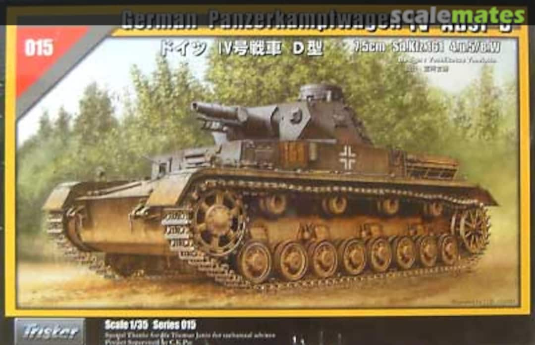 Boxart Panzerkampfwagen IV Ausf D 35015 Tristar