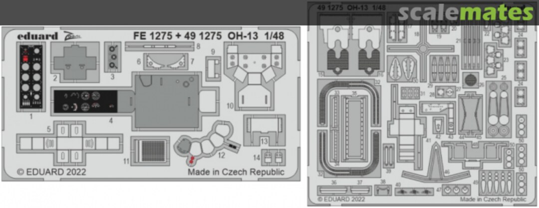 Boxart OH-13 detail set 491275 Eduard