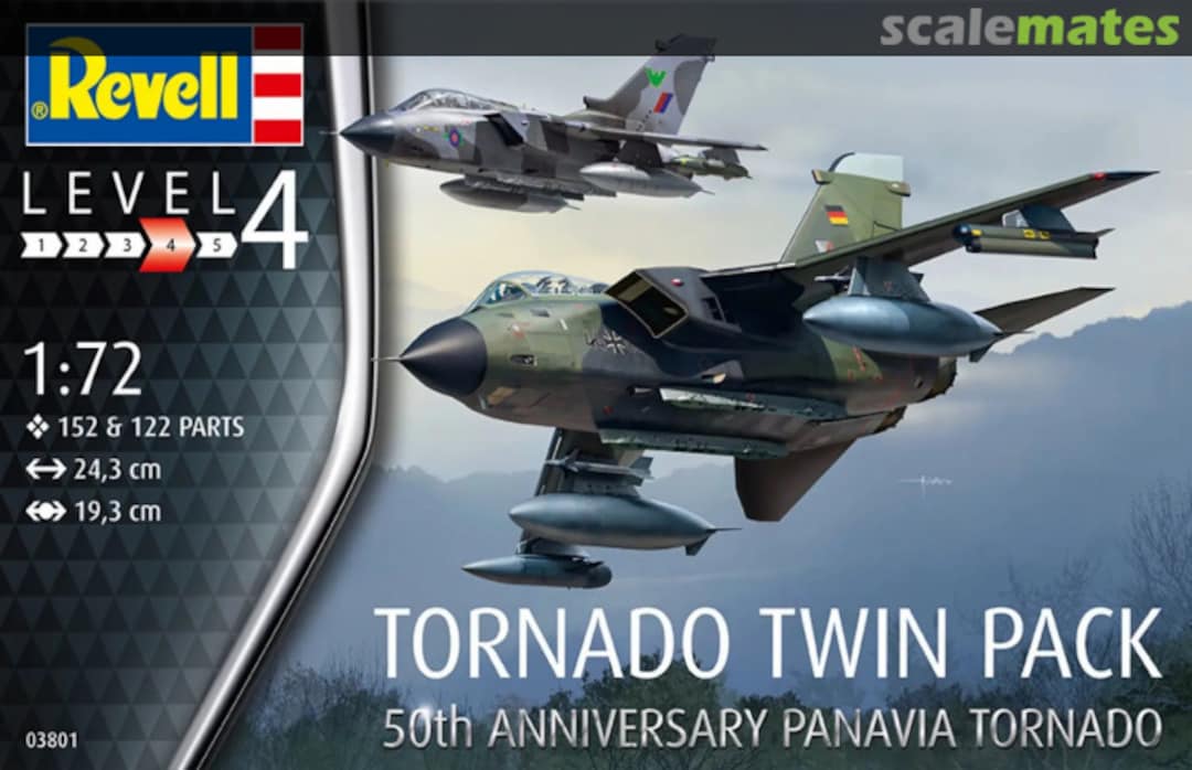 Boxart TORNADO TWIN PACK 03801 Revell