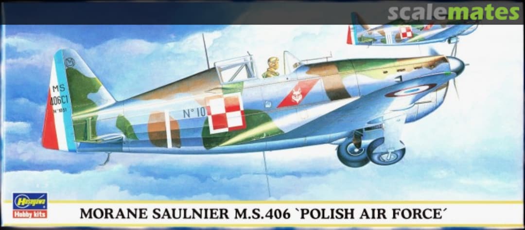 Boxart Morane Saulnier M.S.406 'Polish Air Force' 00187 Hasegawa