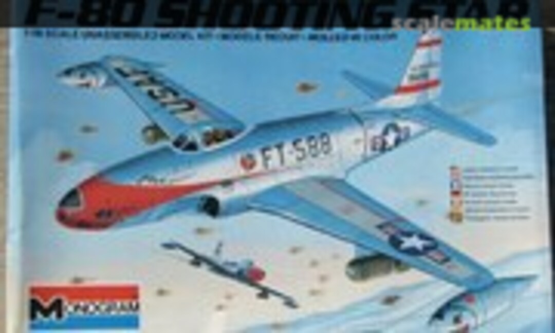 1:48 F-80 Shooting Star (Monogram 5428)