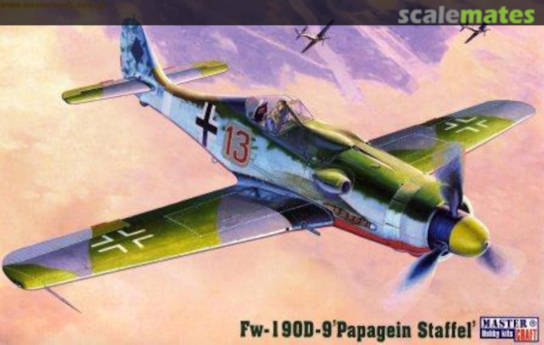 Boxart FW-190D-9 'PAPAGEIN STAFFEL' C-08 MasterCraft