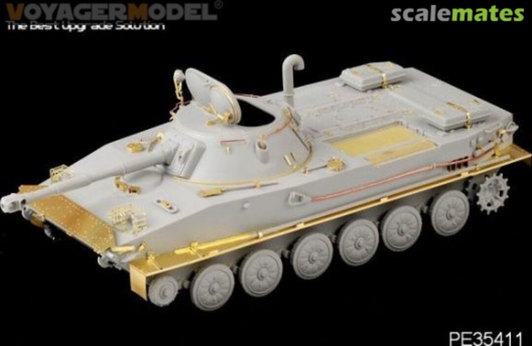 Boxart PT-76B Amphibious Tank Basic Set PE35411 Voyager Model