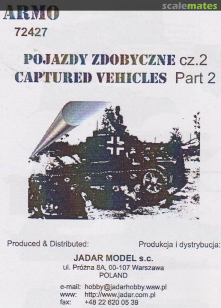 Boxart Captured Vehicles 72427 Armo