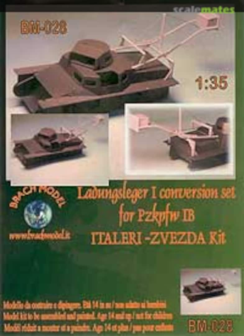 Boxart Ladungsleger I (Version 3) on Pzkpfw I Ausf.B BM-032 Brach Model